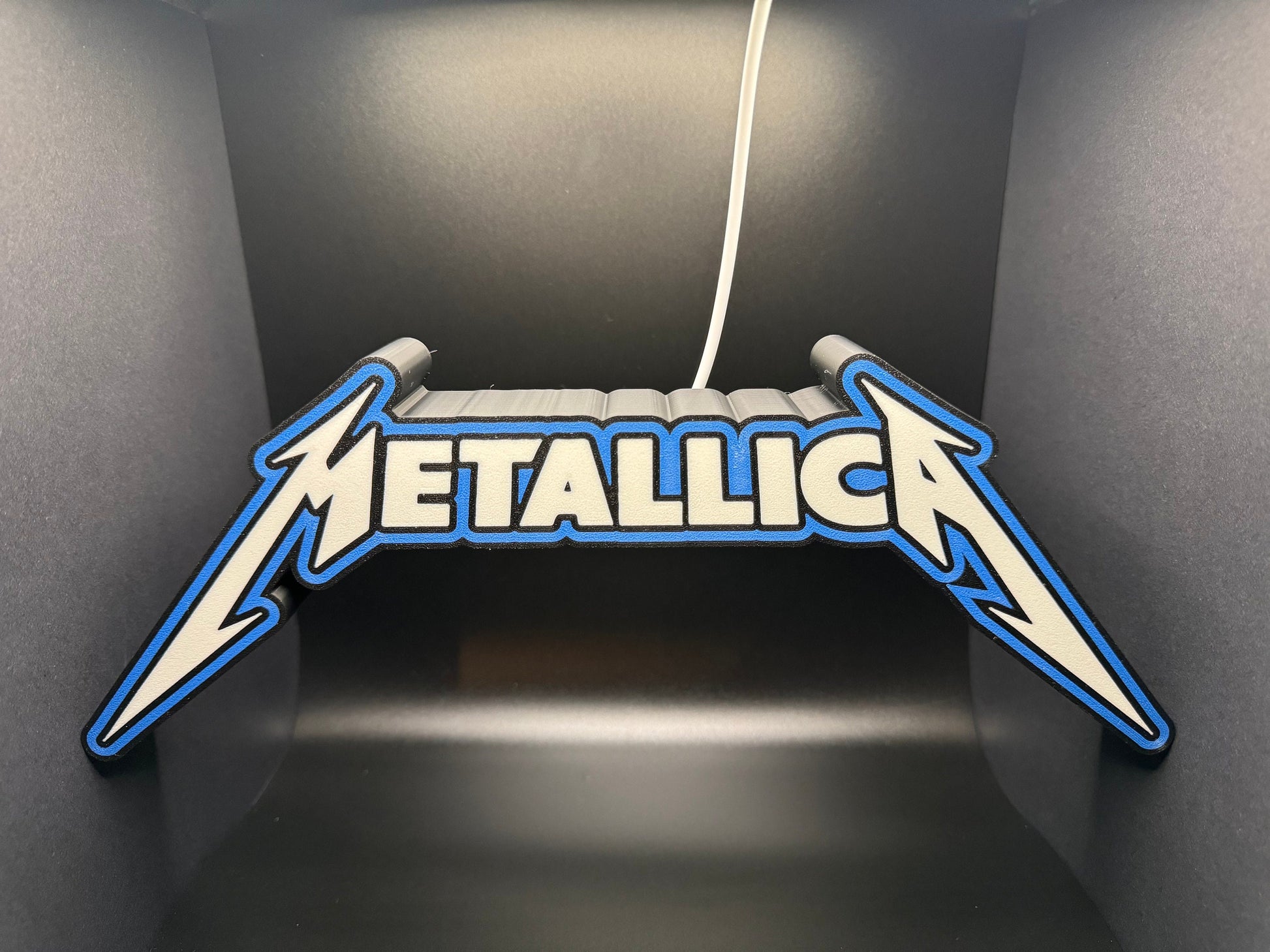 Metallica Band LED Sign | Wall Decor | Music | Rock | Gift for Him | Mancave | Master of Puppets | Hard Rock | Heavy Metal