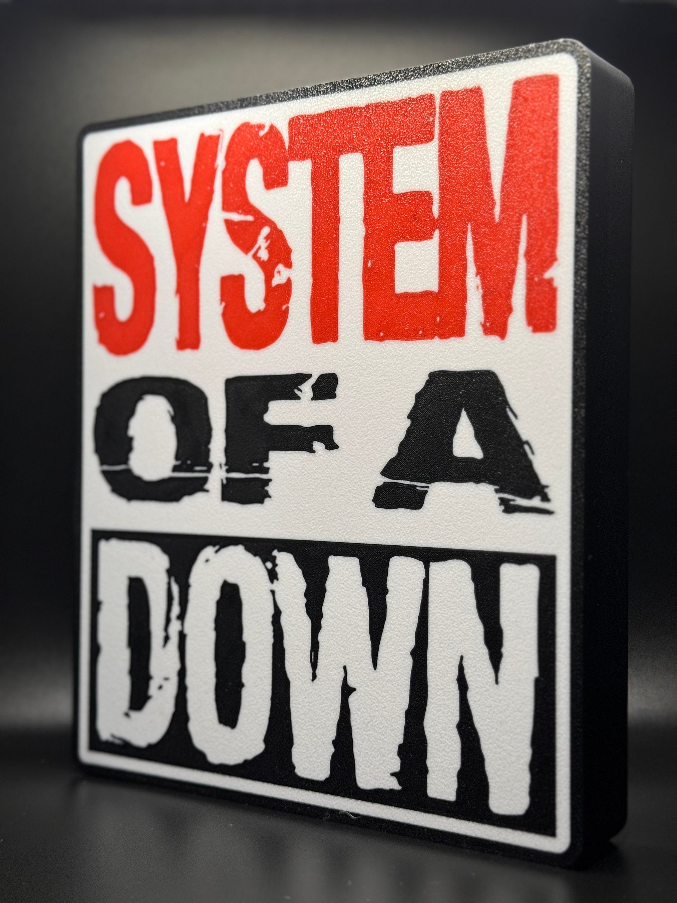 System of a Down LED Sign | Rock & Metal Neon Art | Blackwell