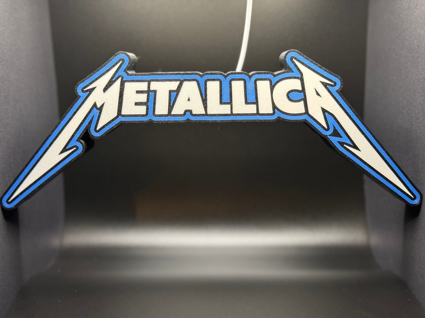 Metallica Band LED Sign | Wall Decor | Music | Rock | Gift for Him | Mancave | Master of Puppets | Hard Rock | Heavy Metal