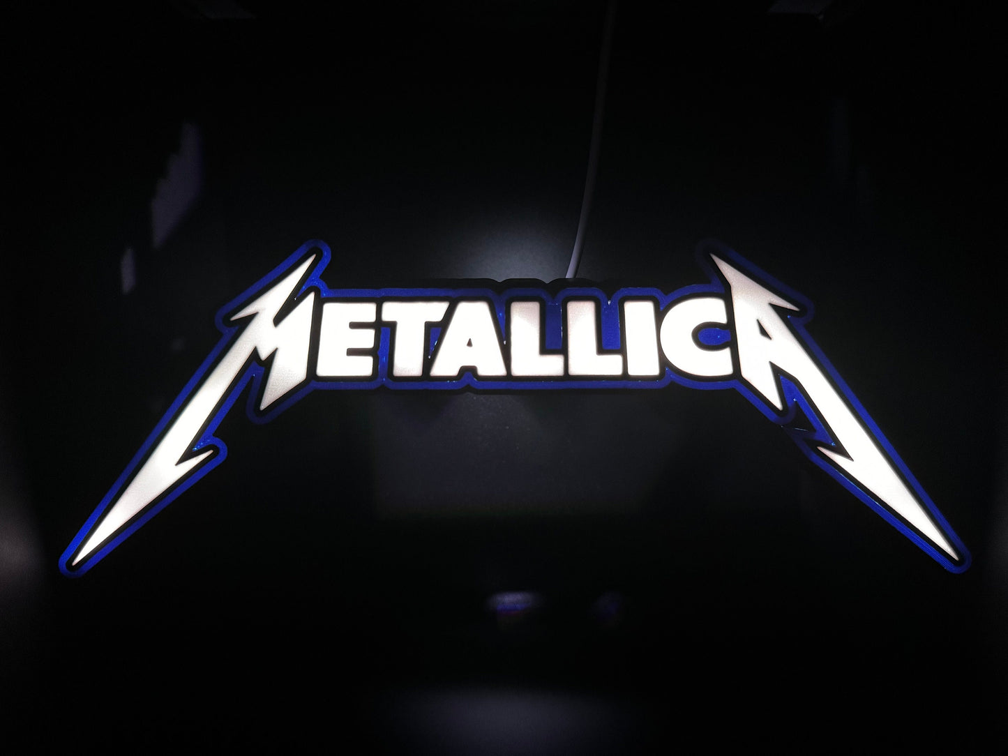 Metallica Band LED Sign | Wall Decor | Music | Rock | Gift for Him | Mancave | Master of Puppets | Hard Rock | Heavy Metal