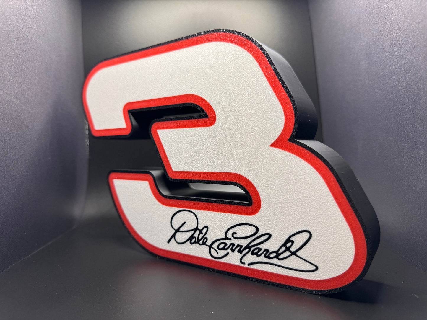 Dale Earnhardt LED Sign | Wall Decor | Racing Sign | NASCAR | Gift for Him | Mancave | Speedway | Vintage