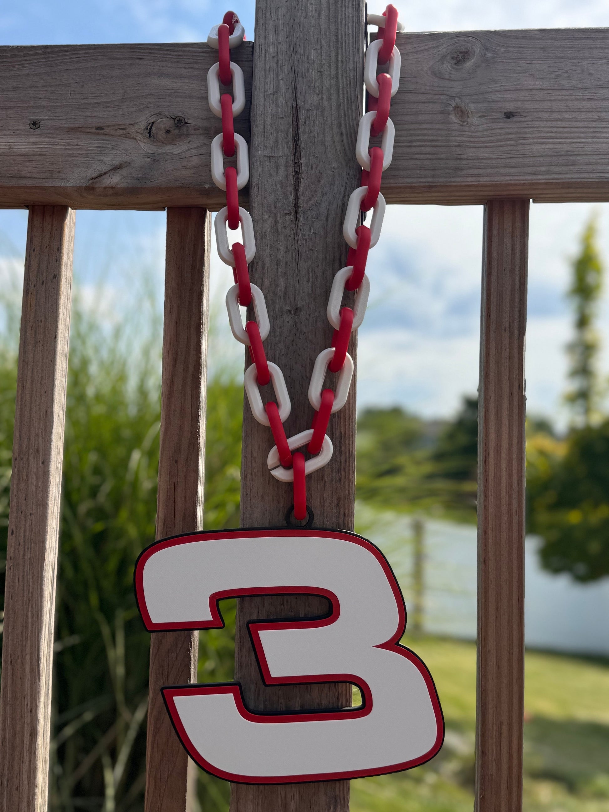 Dale Earnhardt Oversized Chain | Accessories | Racing Clothes | NASCAR | Gift for Him | Mancave | Speedway | Vintage | 3 | Shirt |