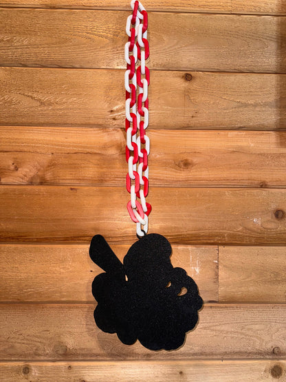 Detroit Red Wings Oversized Chain | Hockey Accessories | Hockey Merch | Hockeytown | Octopus | Gift for Him | nhl | Winged Wheel |