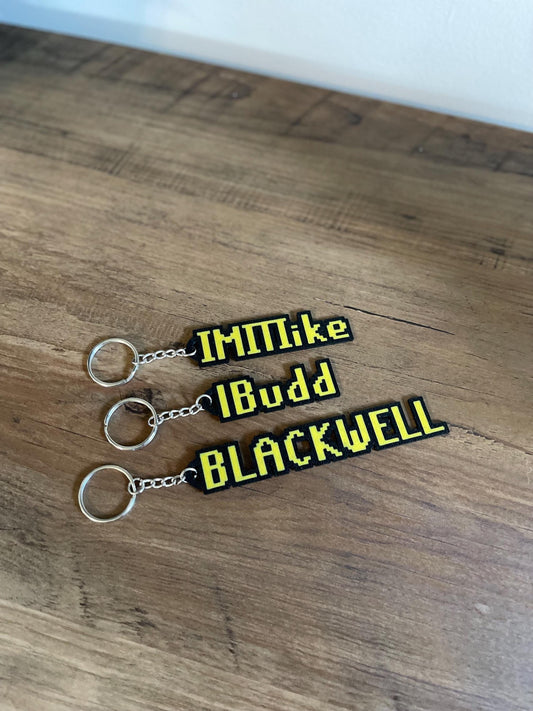 Custom Runescape Keychain | Custom gamer Keychains | Video Game Gift | OldSchool RuneScape | PC Gaming | OSRS | Oldschool | Custom Keychains