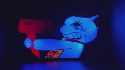 Custom DanDaDan Turbo Granny LED Sign – Personalized Neon Anime Art for Fans